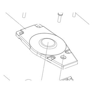 Kress Part # 59007190 : Gear case cover
