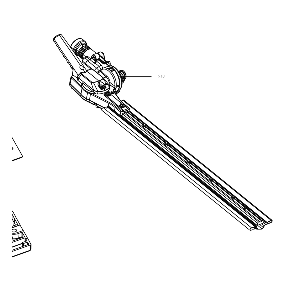Kress Part # 59007696 : Hedge trimmer attachment