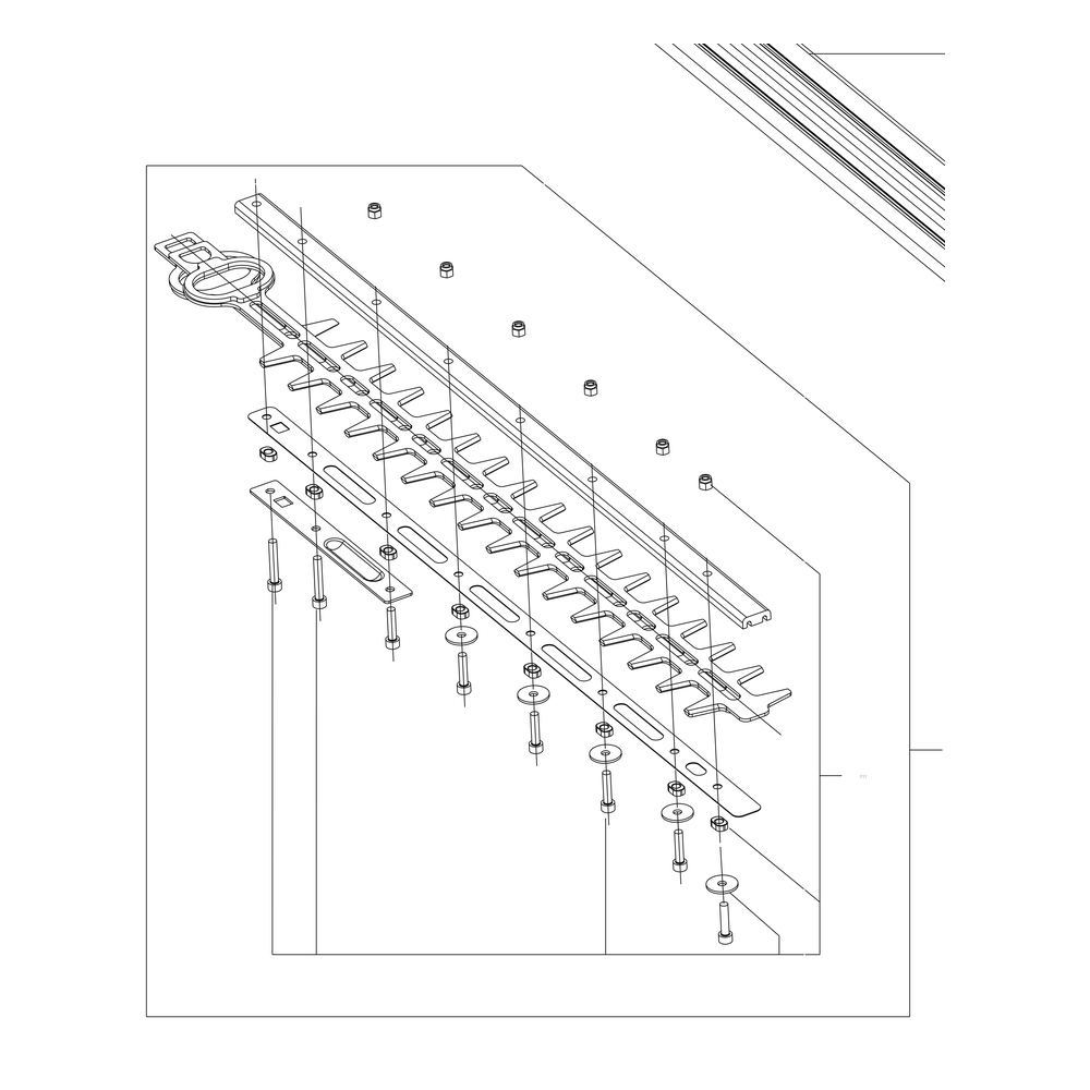 Kress Part # 59007740 : Fastening kit
