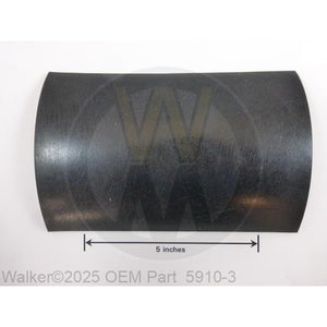 Walker Part # 5910-3 : Rubber Mat (4-3/4' x 7')