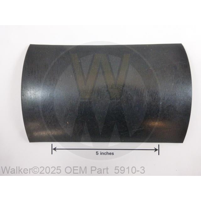 Walker Part # 5910-3 : Rubber Mat (4-3/4' x 7')