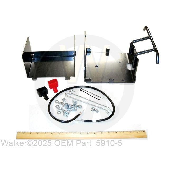 Walker Part # 5910-5 : MB BATTERY RELOCATION KIT W/REMOTE AIR CLEANER