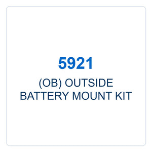 Walker Part # 5921 : (OB) OUTSIDE BATTERY MOUNT KIT