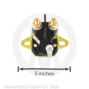 Walker Part # 5929 : STARTER SOLENOID