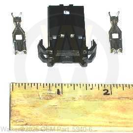 Walker Part # 5940-6 : (NR) Fuse Holder W/Terminals