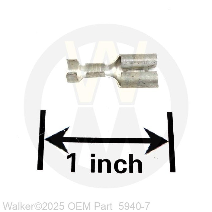 Walker Part # 5940-7 : WIRE CLIP, FEMALE