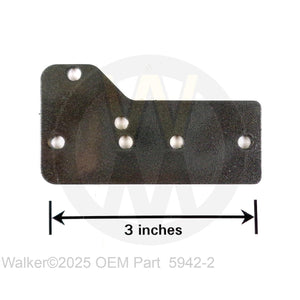 Walker Part # 5942-2 : SWITCH RELOCATION BRACKET