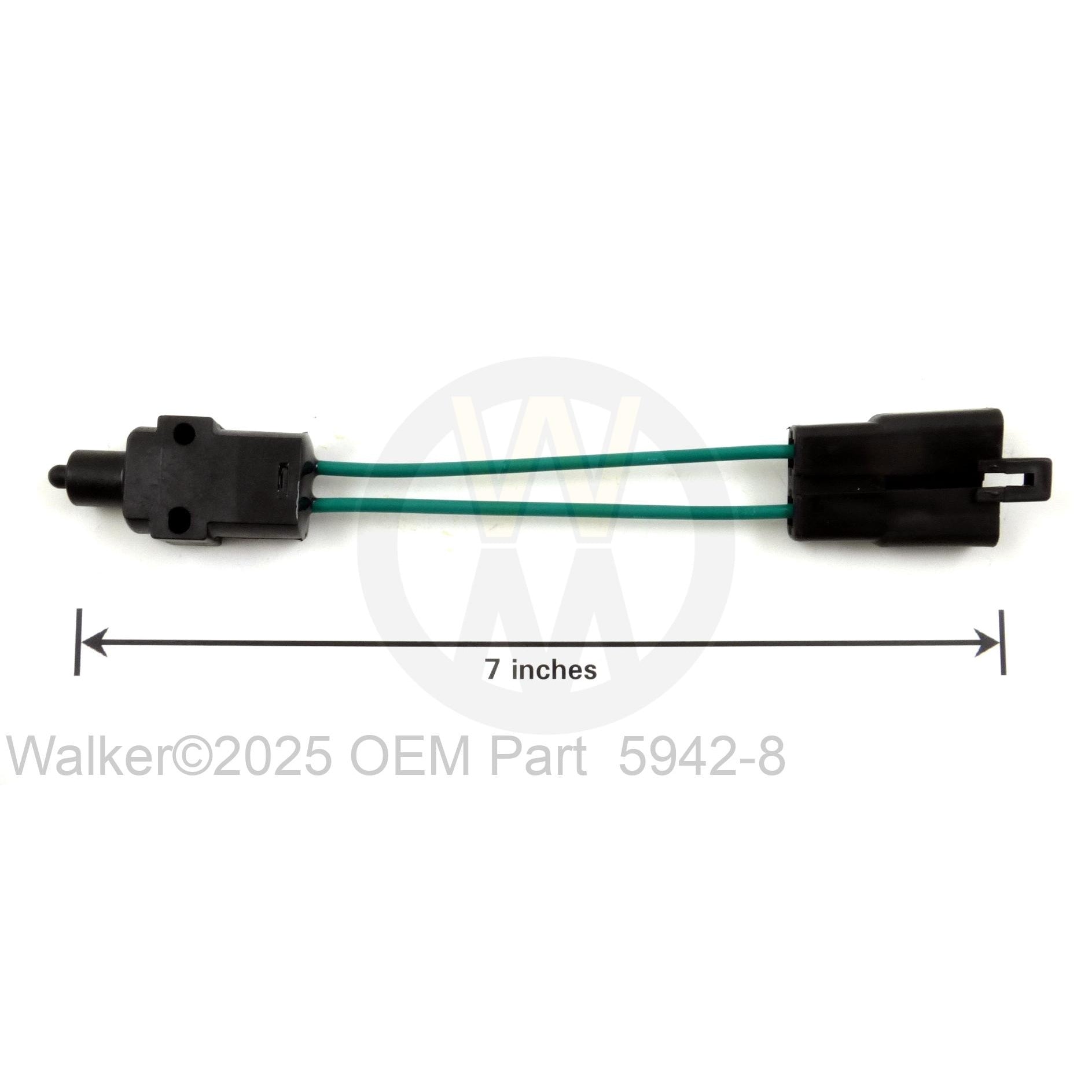Walker Part # 5942-8 : Safety Switch (NO), Delta Side Mount