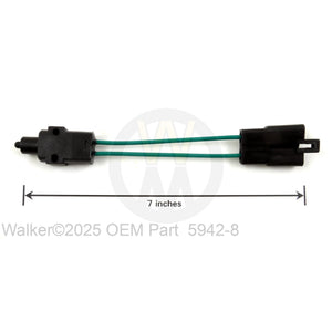 Walker Part # 5942-8 : Safety Switch (NO), Delta Side Mount