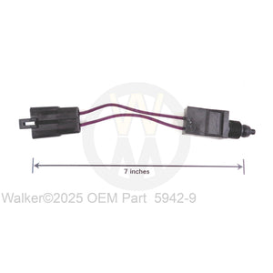 Walker Part # 5942-9 : (NR) Safety Switch (NO),Delta Threaded