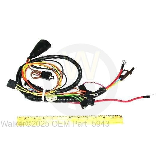 Walker Part # 5943 : (NR) WIRE HARNESS ASSEMBLY