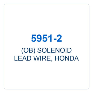 Walker Part # 5951-2 : (OB) SOLENOID LEAD WIRE, HONDA