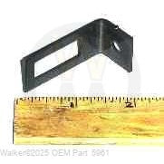 Walker Part # 5961 : FUSE HOLDER MOUNT BRACKET