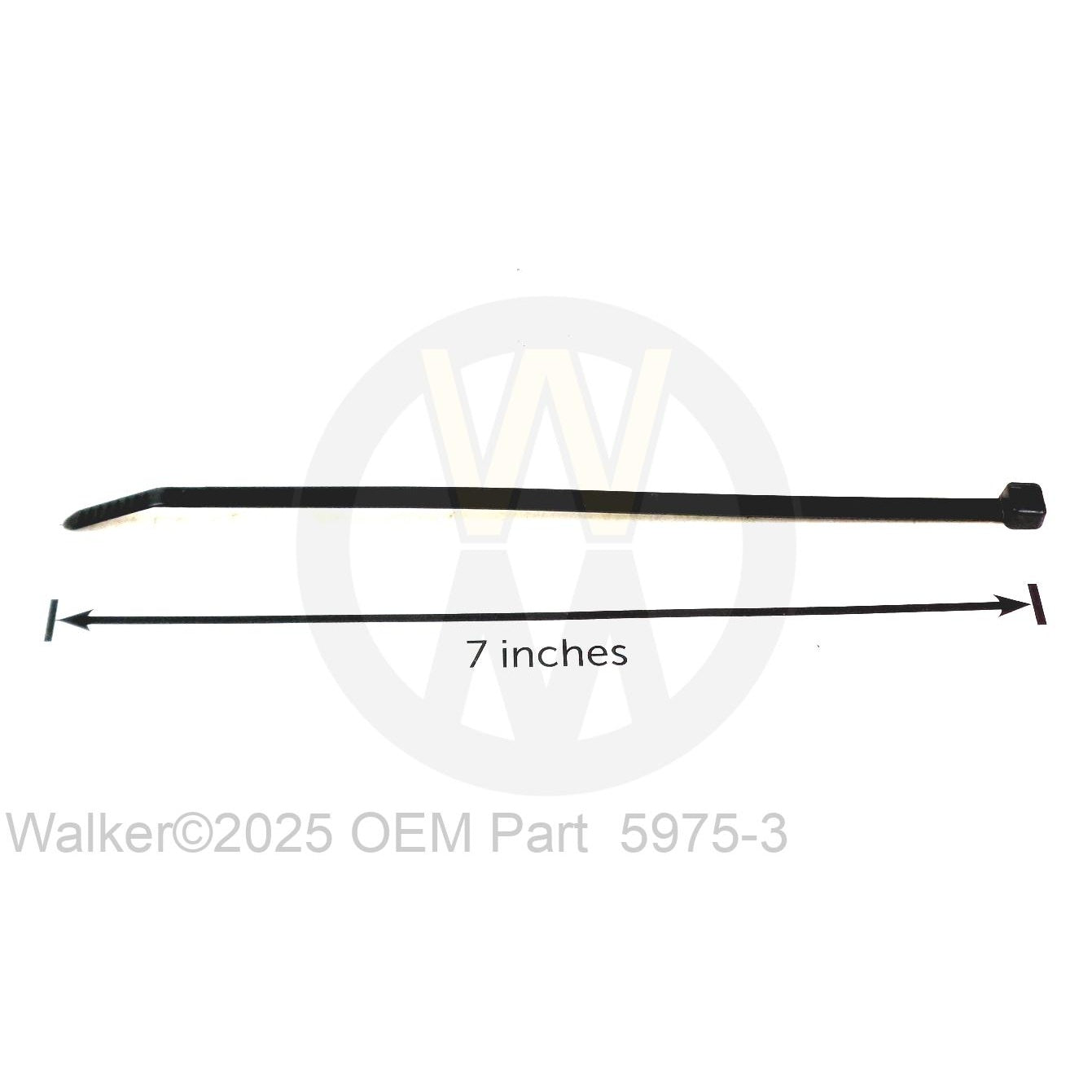 Walker Part # 5975-3 : CABLE TIE (50#x7')