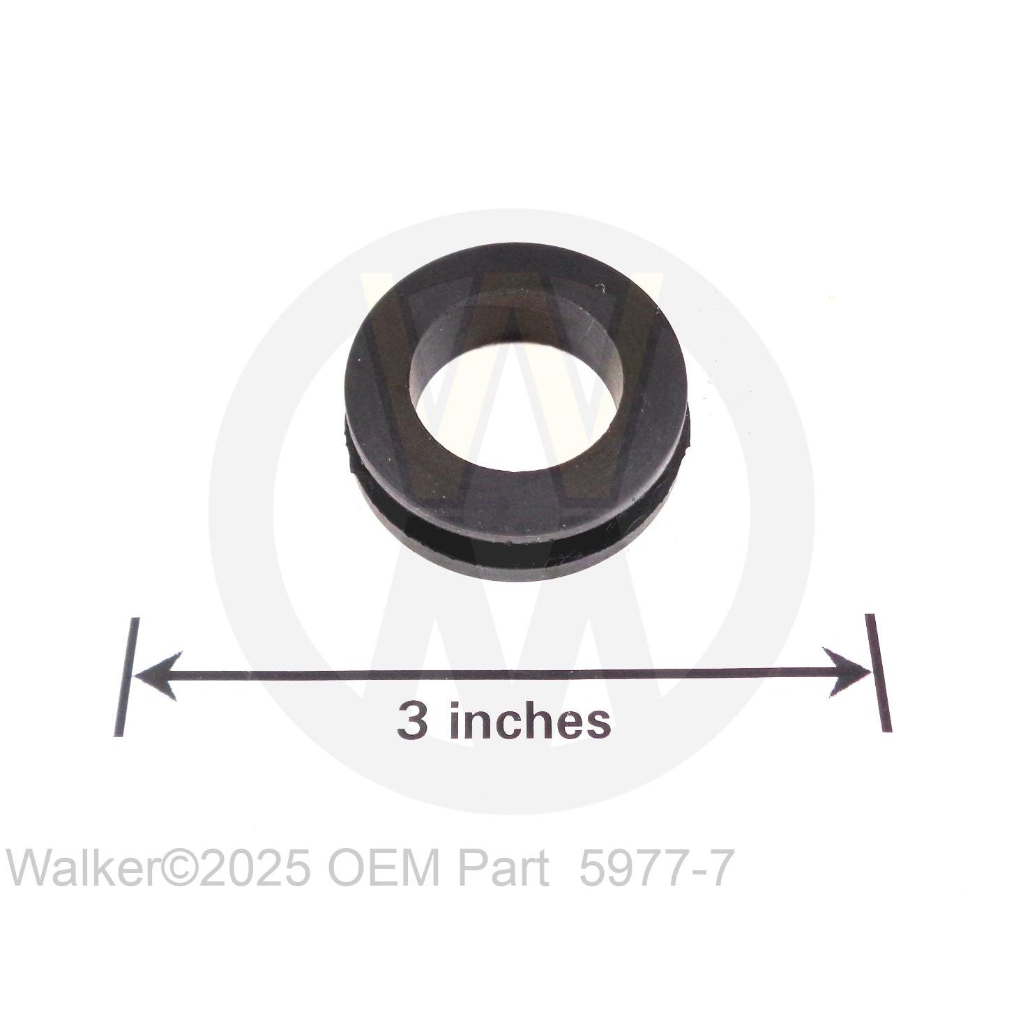 Walker Part # 5977-7 : Roll Over Grommet (.900x1-1/2)