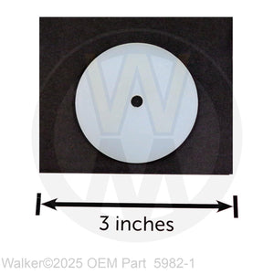 Walker Part # 5982-1 : (NR) Insulator Washer (2")