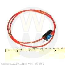 Walker Part # 5985-2 : (NR) Power Lead Wire