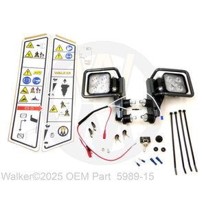 Walker Part # 5989-15 : MR Light Kit (LED)