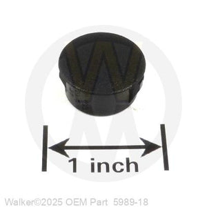 Walker Part # 5989-18 : Dome Plug (11/16)
