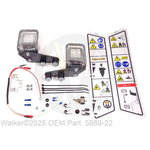 Walker Part # 5989-22 : MR Light Kit (LED)
