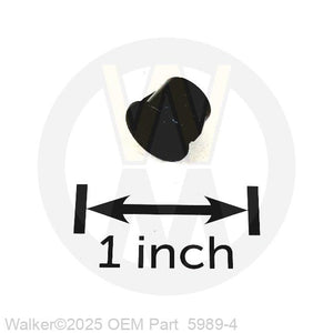 Walker Part # 5989-4 : DOME PLUG (3/8)