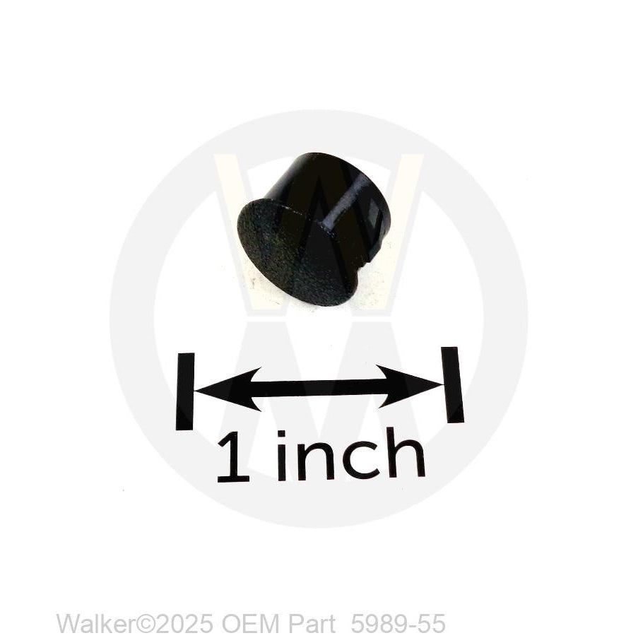 Walker Part # 5989-55 : DOME PLUG (1/2)