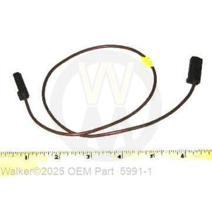 Walker Part # 5991-1 : HOURMETER POWER LEAD WIRE