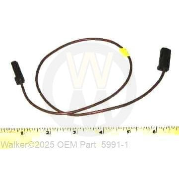 Walker Part # 5991-1 : HOURMETER POWER LEAD WIRE