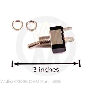 Walker Part # 5995 : TOGGLE SWITCH (OFF-ON)