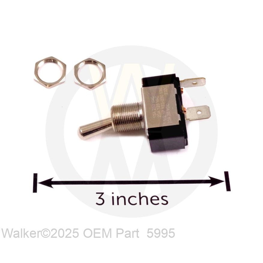 Walker Part # 5995 : TOGGLE SWITCH (OFF-ON)