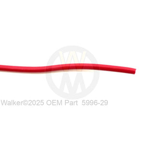 Walker Part # 5996-29 : Red Wire 12GA