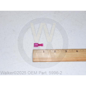 Walker Part # 5996-2 : 3/16X22-18 GA QKS WIRE TERM., (F)