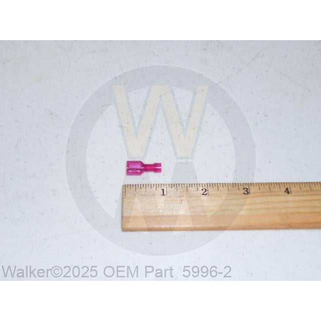 Walker Part # 5996-2 : 3/16X22-18 GA QKS WIRE TERM., (F)