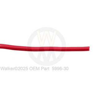 Walker Part # 5996-30 : Wire Red 10GA