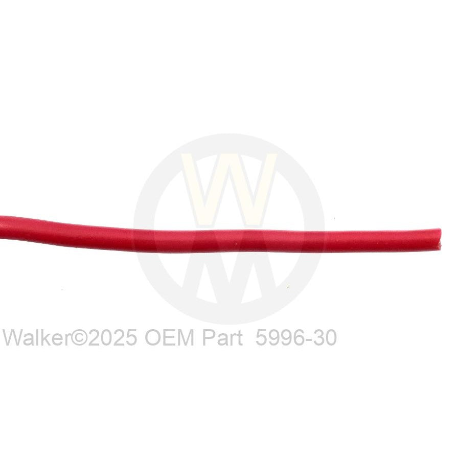Walker Part # 5996-30 : Wire Red 10GA