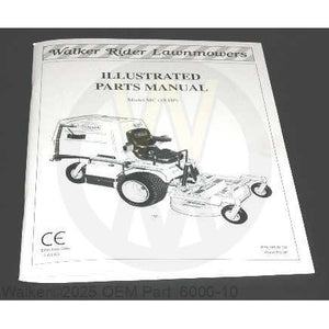 Walker Part # 6000-10 : PARTS MANUAL, C-18HP/05
