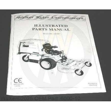 Walker Part # 6000-10 : PARTS MANUAL, C-18HP/05