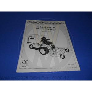 Walker Part # 6000-12 : PARTS MANUAL, C-18HP/06