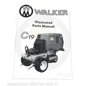Walker Part # 6000-17 : ILLUSTRATED PARTS MANUAL MC19