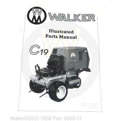 Walker Part # 6000-17 : ILLUSTRATED PARTS MANUAL MC19