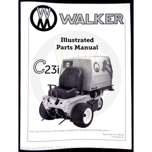 Walker Part # 6000-35 : Parts Manual/MC23i