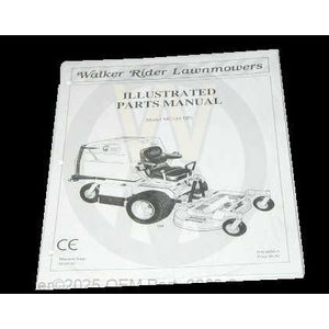 Walker Part # 6000-3 : PARTS MANUAL (C87-97/3-RING)