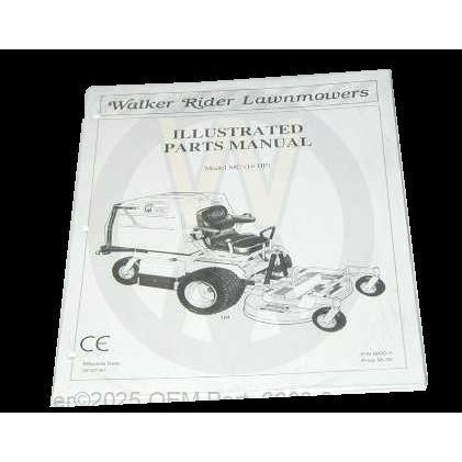 Walker Part # 6000-3 : PARTS MANUAL (C87-97/3-RING)