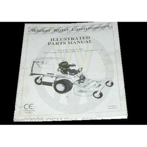 Walker Part # 6000-4 : PARTS MANUAL (C97-00)
