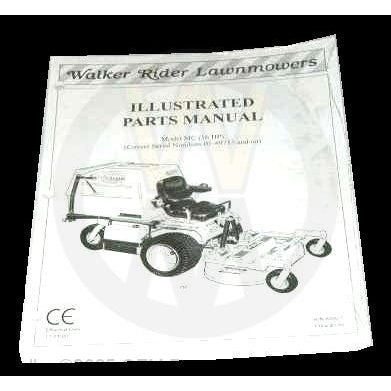Walker Part # 6000-7 : PARTS MANUAL (C01-03/3-RING)