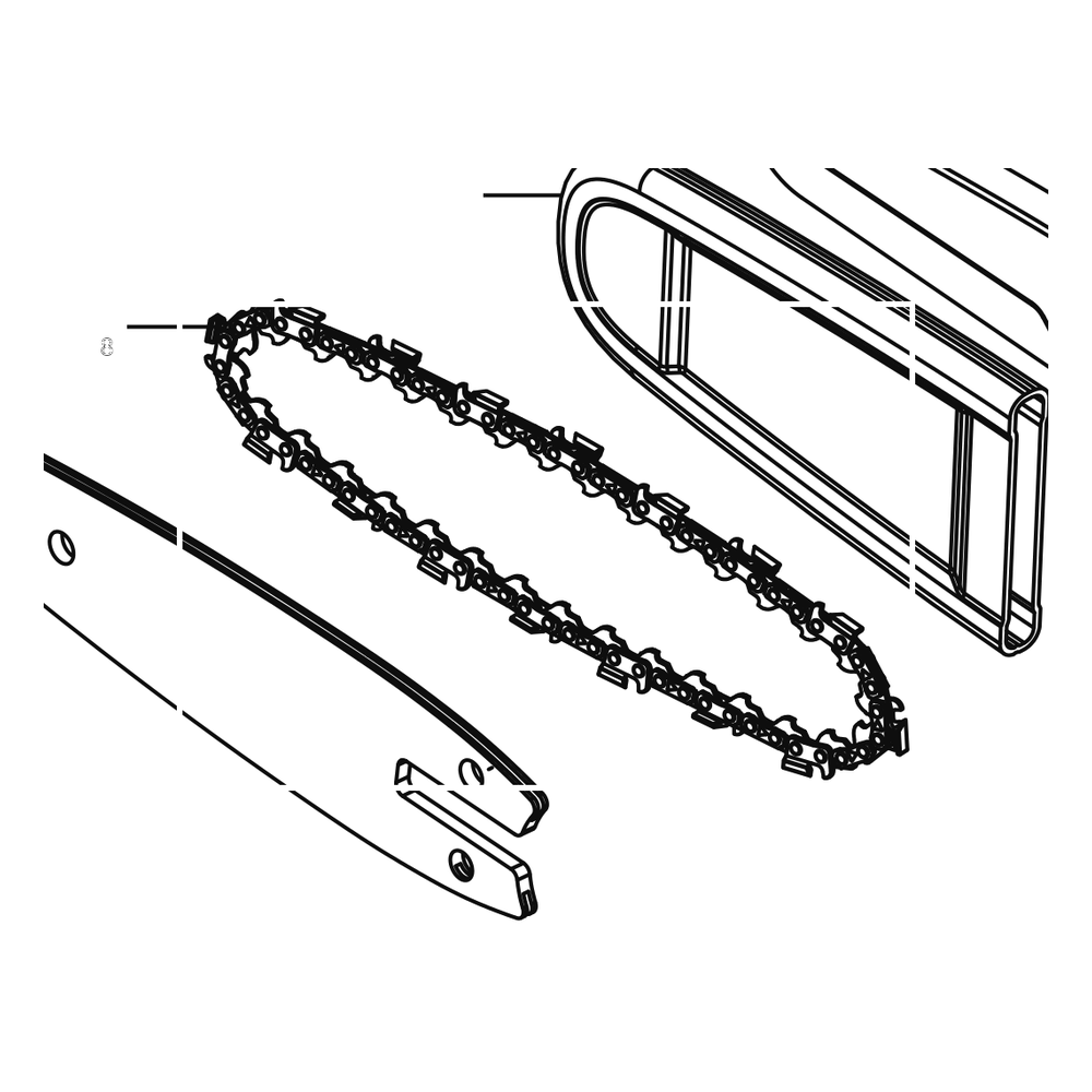 Kress Part # 60070579 : 5inch/12cm Chainsaw chain for KA2632
