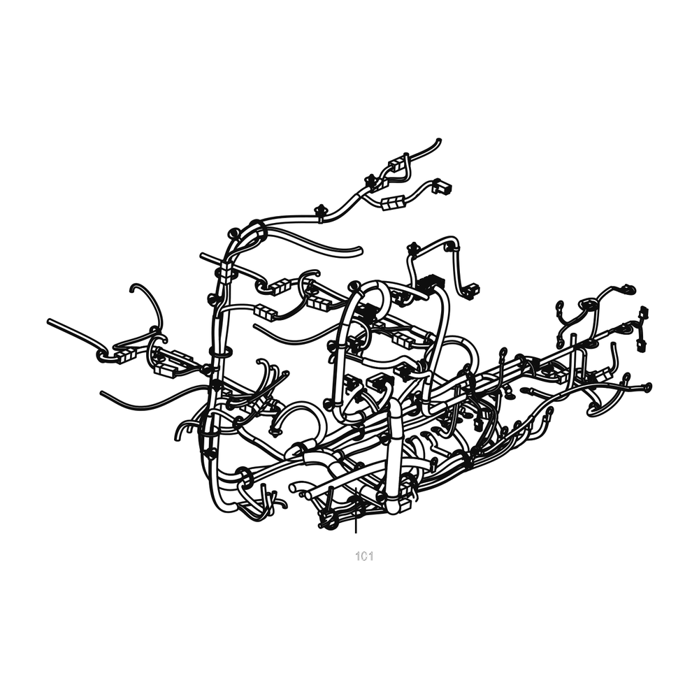 Kress Part # 60073493 : PCU Harness Assembly