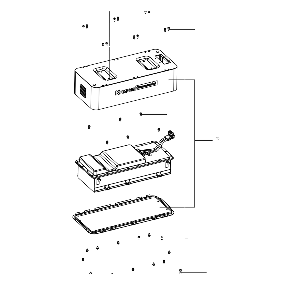 Kress Part # 60073496 : Upper Support Assembly