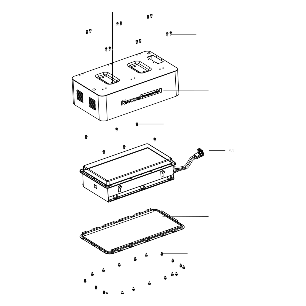 Kress Part # 60074627 : Upper Support Assembly