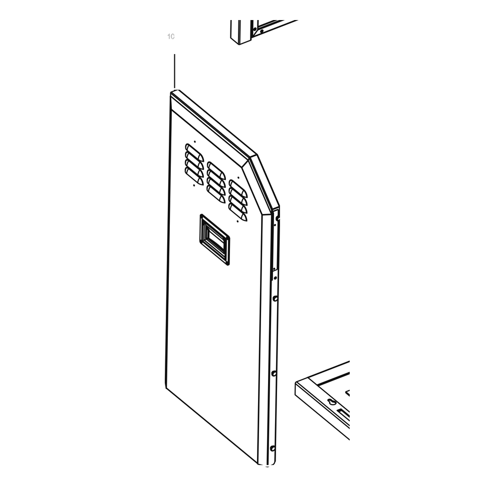 Kress Part # 60075100 : Left Side Plate